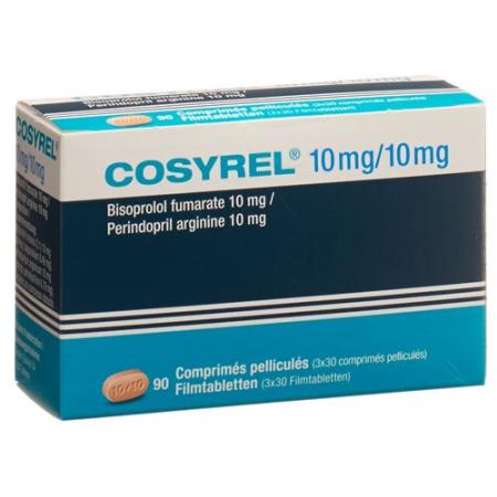 Cosyrel Filmtablet Bisoprolol fumarate 10mg/Perindopril arginine 10m - PrimeCare Global