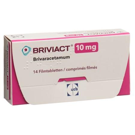 Briviact Filmtablet 10 mg 14 pcs - PrimeCare Global