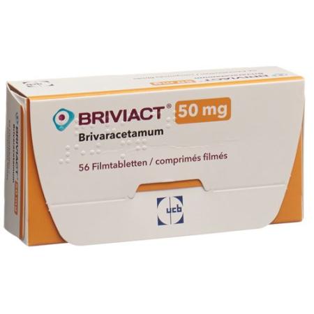 Briviact Filmtablet 50 mg 56 pcs - PrimeCare Global