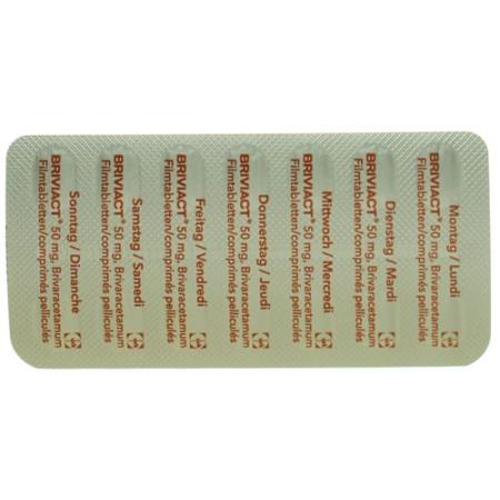 Briviact Filmtablet 50 mg 56 pcs - PrimeCare Global