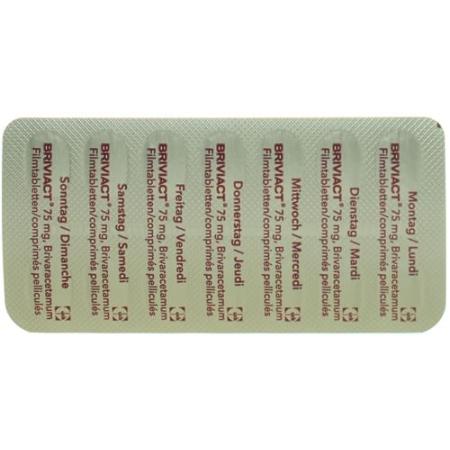 Briviact Filmtablet 75 mg 56 pcs - PrimeCare Global
