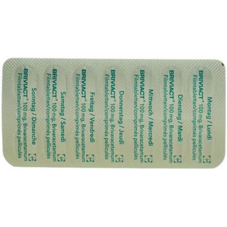 Briviact Filmtablet 100 mg 56 pcs - PrimeCare Global
