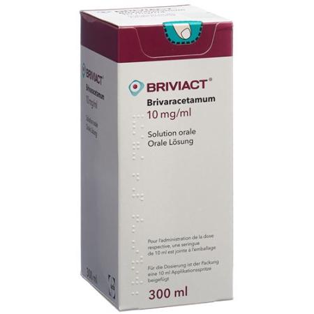Briviact 10 mg/ml oral solution Fl 300 ml - PrimeCare Global