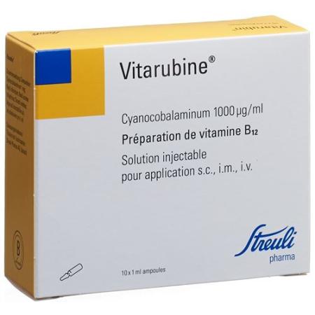 Vitarubin Inj Loes 1000 mcg/ml 10amp 1ml - PrimeCare Global