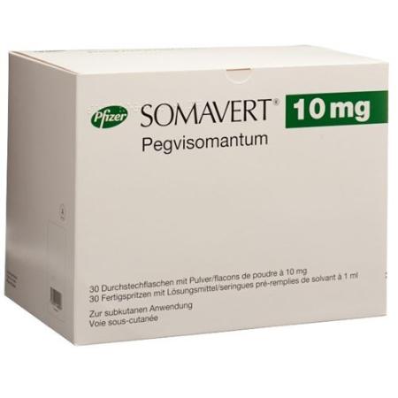 Somavert drying sub 10 mg with solvent (pre-filled syringe) 30 pcs - PrimeCare Global