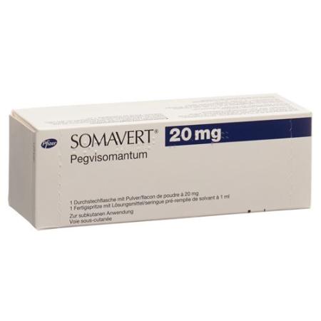 Somavert dry sub 20 mg with solvent (pre-filled syringe) - PrimeCare Global