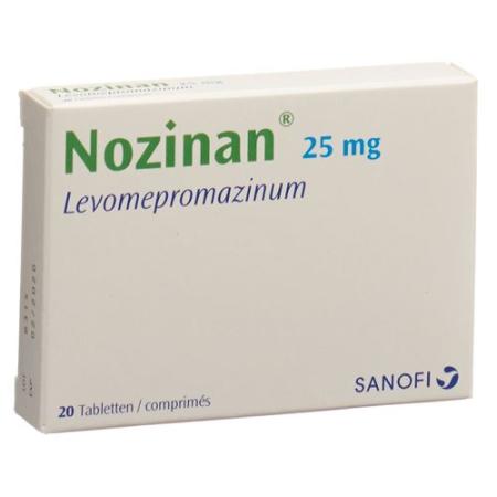 Nozinan Filmtablet 25 mg 20 pcs - PrimeCare Global