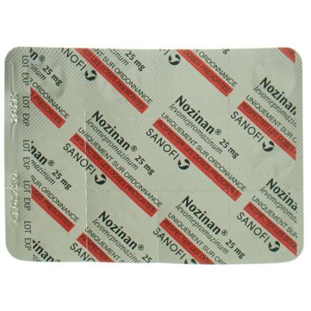 Nozinan Filmtablet 25 mg 20 pcs - PrimeCare Global