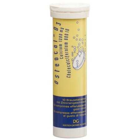 Osteocal D3 effervescent tablet 1200/800 20 pcs - PrimeCare Global