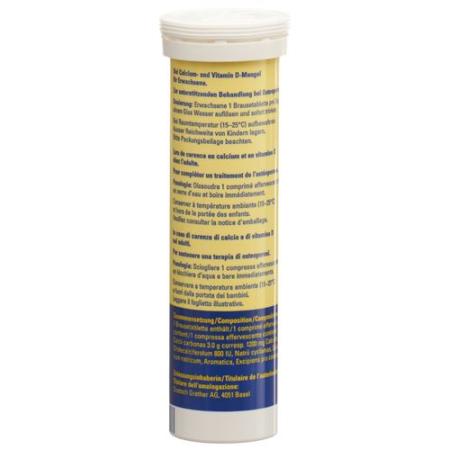 Osteocal D3 effervescent tablet 1200/800 20 pcs - PrimeCare Global