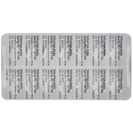Valsartan Amlo Spirig HC Filmtabl 10/160mg 98 pcs - PrimeCare Global