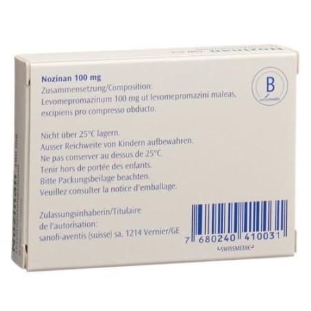 Nozinan Filmtablet 100 mg 20 pcs - PrimeCare Global