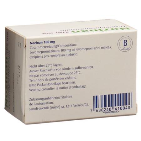Nozinan Filmtablet 100 mg 100 pcs - PrimeCare Global