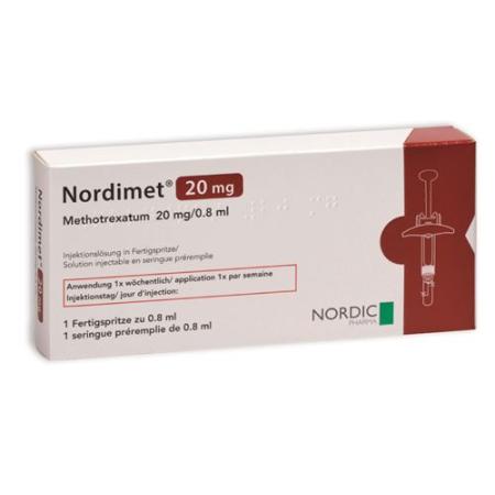 Nordimet Inj L&ouml;s 20 mg/0.8ml Fertspr - PrimeCare Global