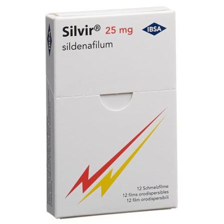 Silvir melting film 25 mg 12 pcs - PrimeCare Global