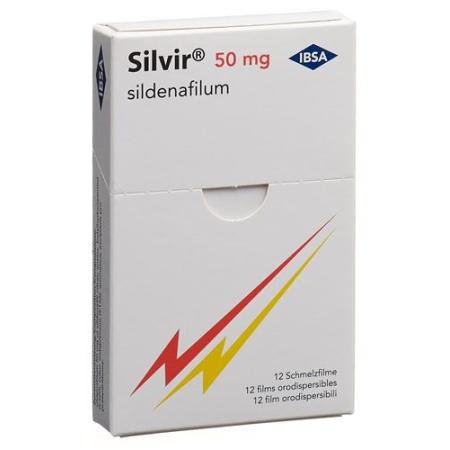 Silvir melting film 50 mg 12 pcs - PrimeCare Global