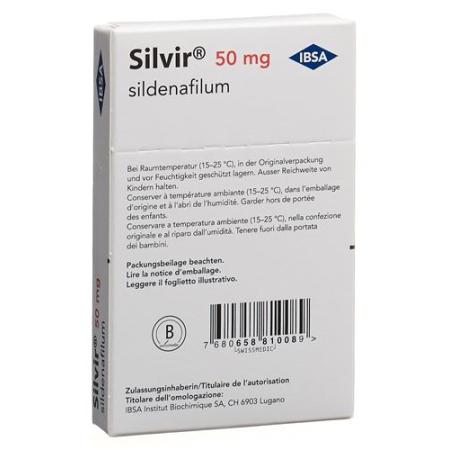 Silvir melting film 50 mg 12 pcs - PrimeCare Global