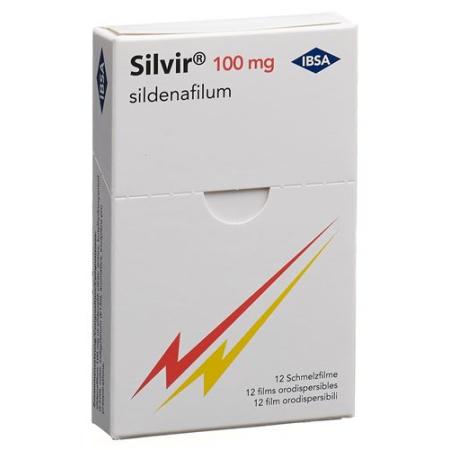 Silvir melting film 100 mg 12 pcs - PrimeCare Global