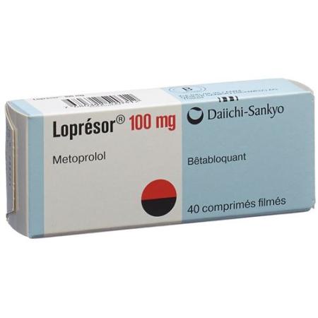Lopresor Filmtablet 100 mg 40 pcs - PrimeCare Global