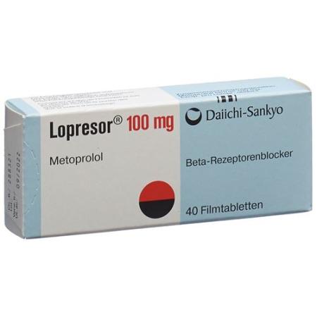 Lopresor Filmtablet 100 mg 40 pcs - PrimeCare Global
