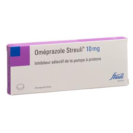 Omeprazol Streuli film tablets 10 mg 28 pcs - PrimeCare Global