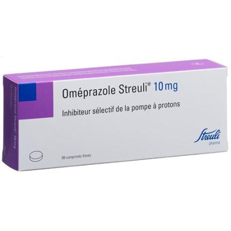 Omeprazol Streuli film tablets 10 mg 98 pcs - PrimeCare Global