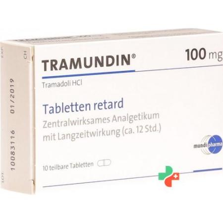Tramundin 100 mg 10 Retard tablets - PrimeCare Global