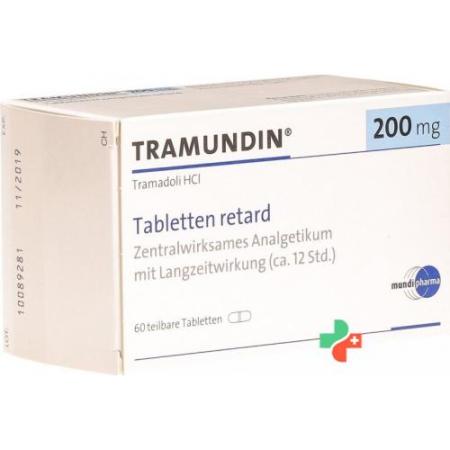 Tramundin 200 mg 60 Retard tablets - PrimeCare Global
