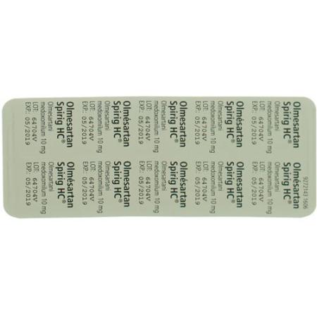Olmesartan Spirig HC Filmtabl 10 mg 100 pcs - PrimeCare Global