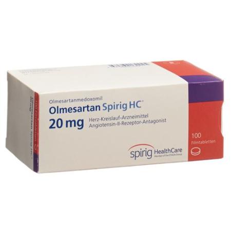 Olmesartan Spirig HC Filmtabl 20 mg 100 pcs - PrimeCare Global