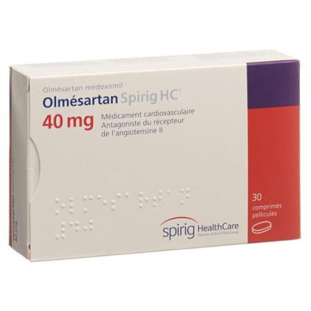 Olmesartan Spirig HC Filmtabl 40 mg 30 pcs - PrimeCare Global