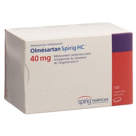 Olmesartan Spirig HC Filmtabl 40 mg 100 pcs - PrimeCare Global
