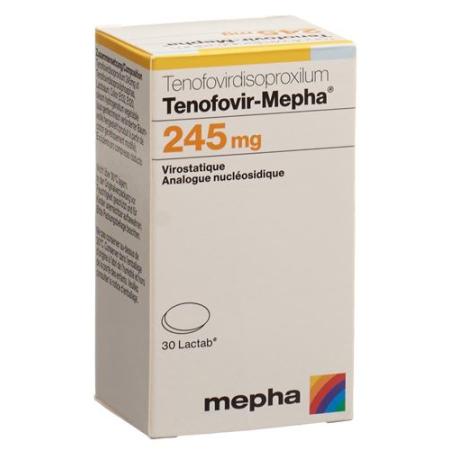 Tenofovir-Mepha Lactab 245 mg Ds 30 pcs - PrimeCare Global