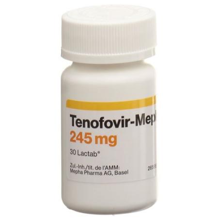 Tenofovir-Mepha Lactab 245 mg Ds 30 pcs - PrimeCare Global