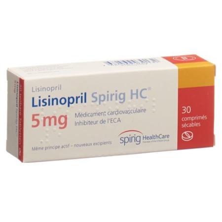 LISINOPRIL Spirig HC Tabl 5 mg - PrimeCare Global