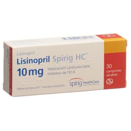 LISINOPRIL Spirig HC Tabl 10 mg - PrimeCare Global