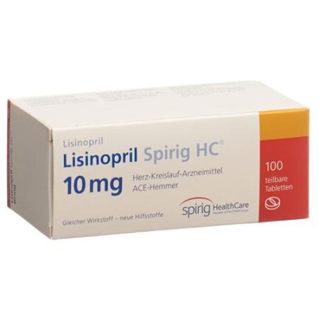 Lisinopril Spirig HC Tabl 10 mg 100 pcs - PrimeCare Global
