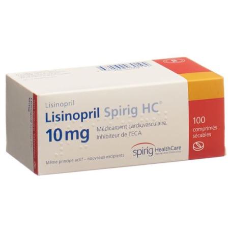 Lisinopril Spirig HC Tabl 10 mg 100 pcs - PrimeCare Global