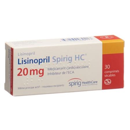 LISINOPRIL Spirig HC Tabl 20 mg - PrimeCare Global