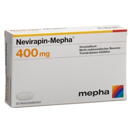 Nevirapin-Mepha Ret Tabl 400 mg Blist 30 pcs - PrimeCare Global