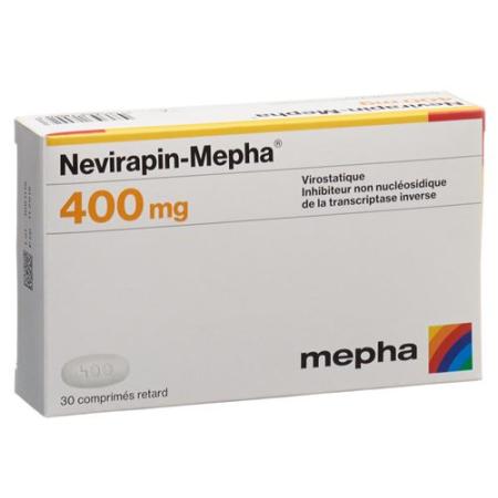 Nevirapin-Mepha Ret Tabl 400 mg Blist 30 pcs - PrimeCare Global