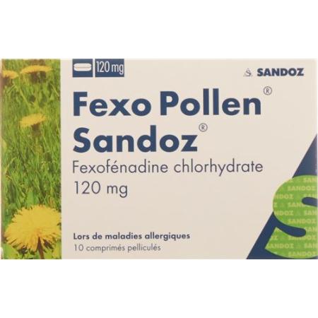 Fexo Pollen Sandoz Filmtabl 120 mg 10 pcs - PrimeCare Global