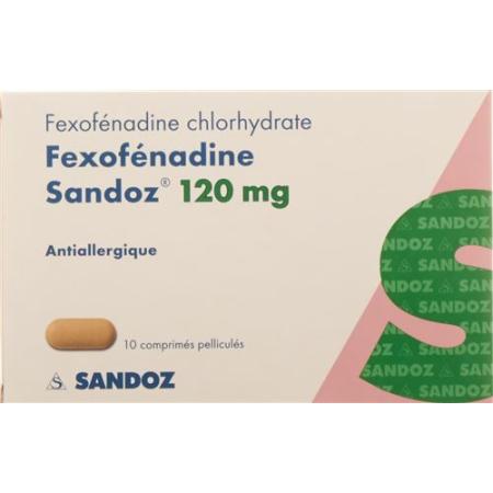 Fexofenadine Sandoz Filmtabl 120 mg 30 pcs - PrimeCare Global