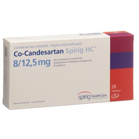 Co-Candesartan Spirig HC Tabl 8/12.5mg 28 pcs - PrimeCare Global