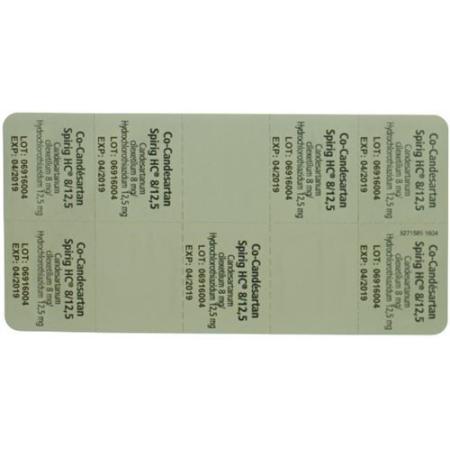 Co-Candesartan Spirig HC Tabl 8/12.5mg 28 pcs - PrimeCare Global