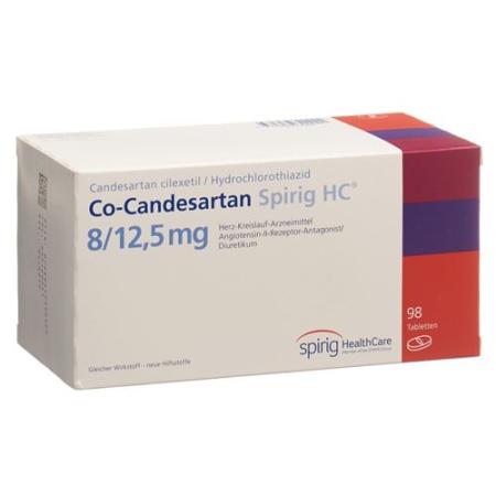 Co-Candesartan Spirig HC Tabl 8/12.5mg 98 pcs - PrimeCare Global