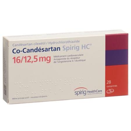 Co-Candesartan Spirig HC Tabl 16/12.5mg 28 pcs - PrimeCare Global