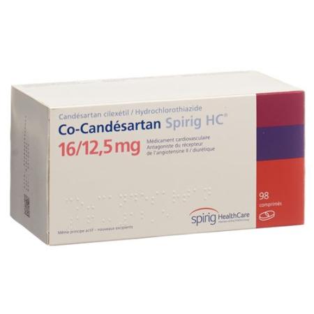 Co-Candesartan Spirig HC Tabl 16/12.5mg 98 pcs - PrimeCare Global