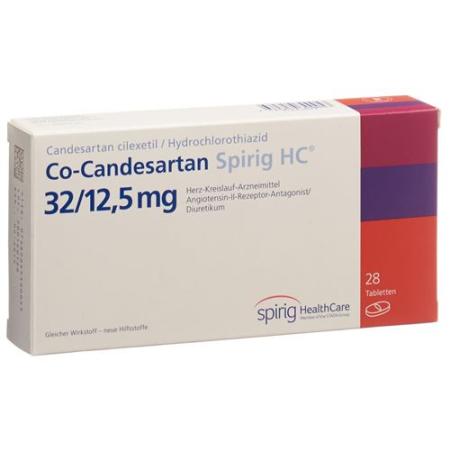 Co-Candesartan Spirig HC Tabl 32/12.5mg 28 pcs - PrimeCare Global