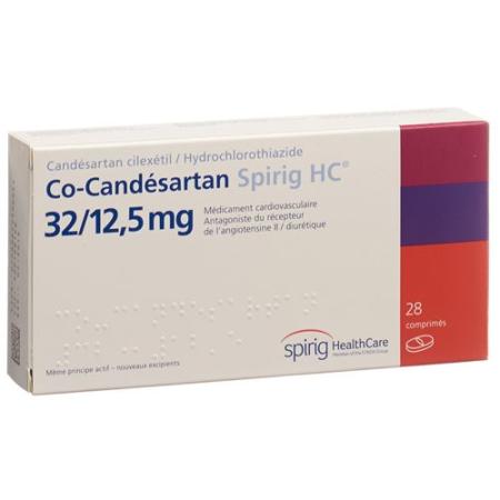 Co-Candesartan Spirig HC Tabl 32/12.5mg 28 pcs - PrimeCare Global